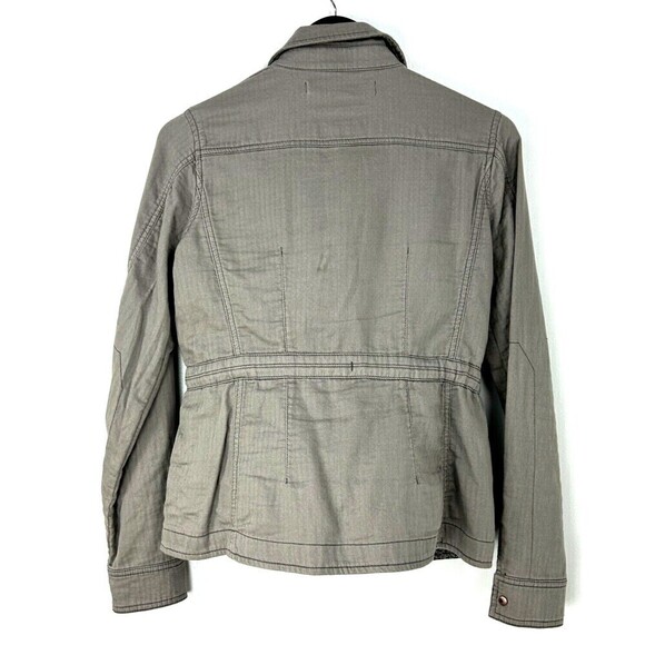 Anthropologie Daughters Of The Liberation Women 6 Jacket Utility Military Green - Picture 5 of 12